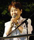 参加者を魅了した太田真季さんの歌声