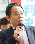 写真：国民春闘共闘・全労連小田川事務局長